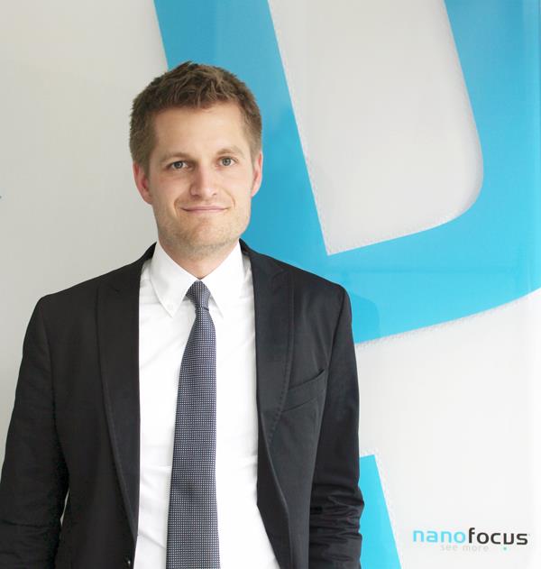 NanoFocus Head of Sales Benjamin Oevermann